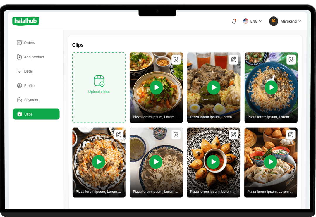 Explore halal restaurants